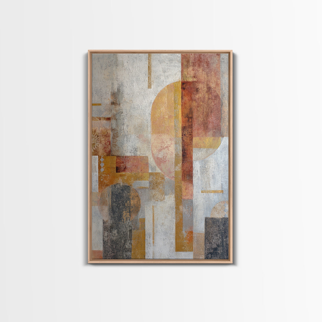 Lace Pattern Ivory Abstraction Framed Canvas Print, Wedding Art, Room Decor, Living Room Decor, Abstract Art, Romance, WED-2x3-75