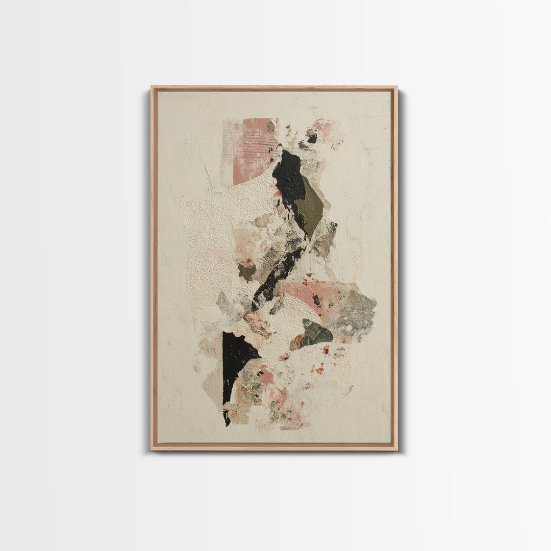 Lace Pattern Ivory Abstraction Canvas Print, Wedding Art, Wedding, Living Room Decor, Abstract Art, Romance, Wedding Guestbook, WED-2x3-99