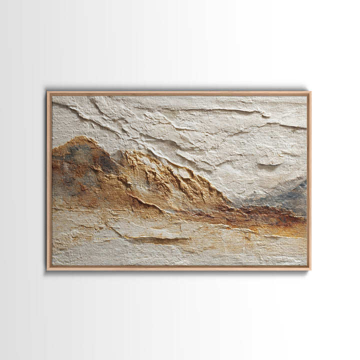 Bridal Veil Texture Abstract Framed Canvas Print, Wedding Art, Jewish Art, Living Room Decor, Abstract Art, Romance, WED-3x2-35