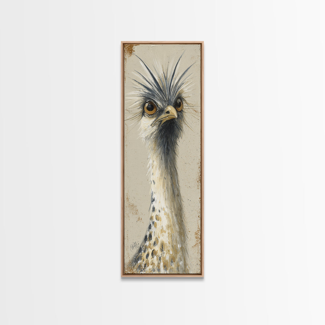 Bird Delivering a Tiny Love Letter Canvas Print, Whimsical Art, Nursery Wall Art, Living Room Decor, Fine Art, Wonder, WHI-1x3-35
