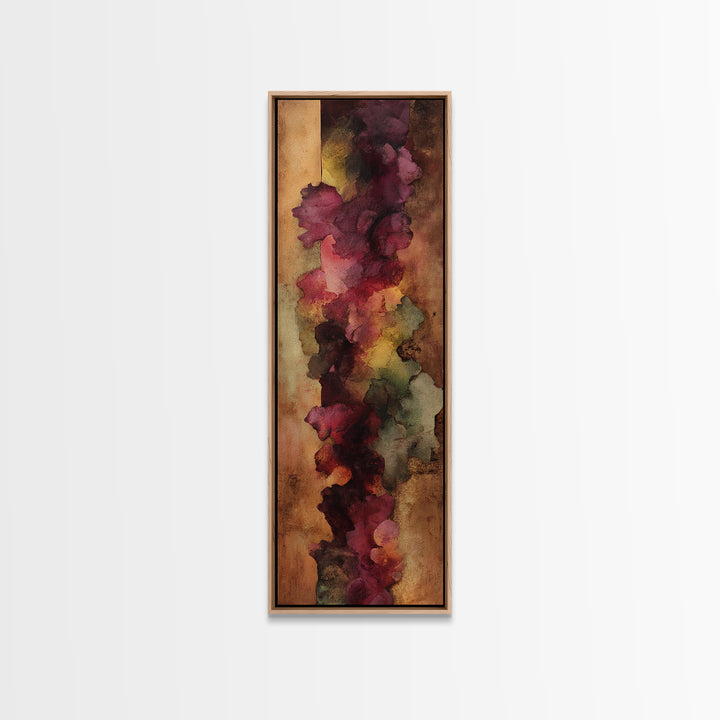 Red Wine Swirl Abstract Canvas Print, Winery Art, Wall Art Print, Winery Decor, Abstract Art, Vineyard, Gallery Decor, WIN-1x3-43