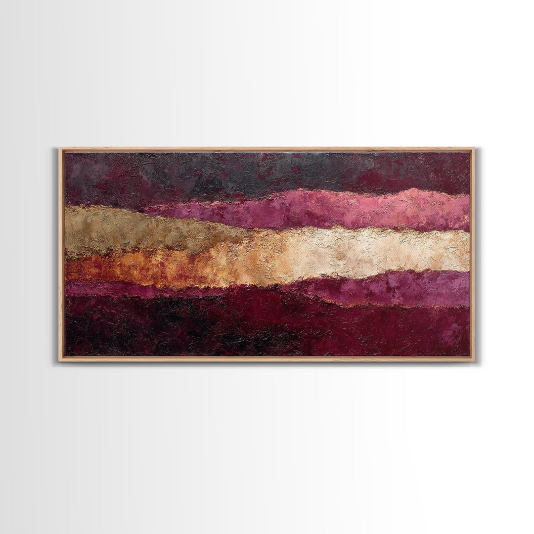 Red Wine Swirl Abstract Framed Canvas Print, Winery Art, Kitchen Wall Art, Winery Decor, Fine Art, Vineyard, Matisse Print, WIN-2x1-3