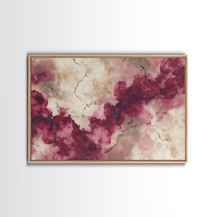 Red Wine Swirl Abstract Canvas Print, Winery Art, Kitchen Wall Art, Winery Decor, Vineyard, Matisse Print, Landscape Art, WIN-3x2-83