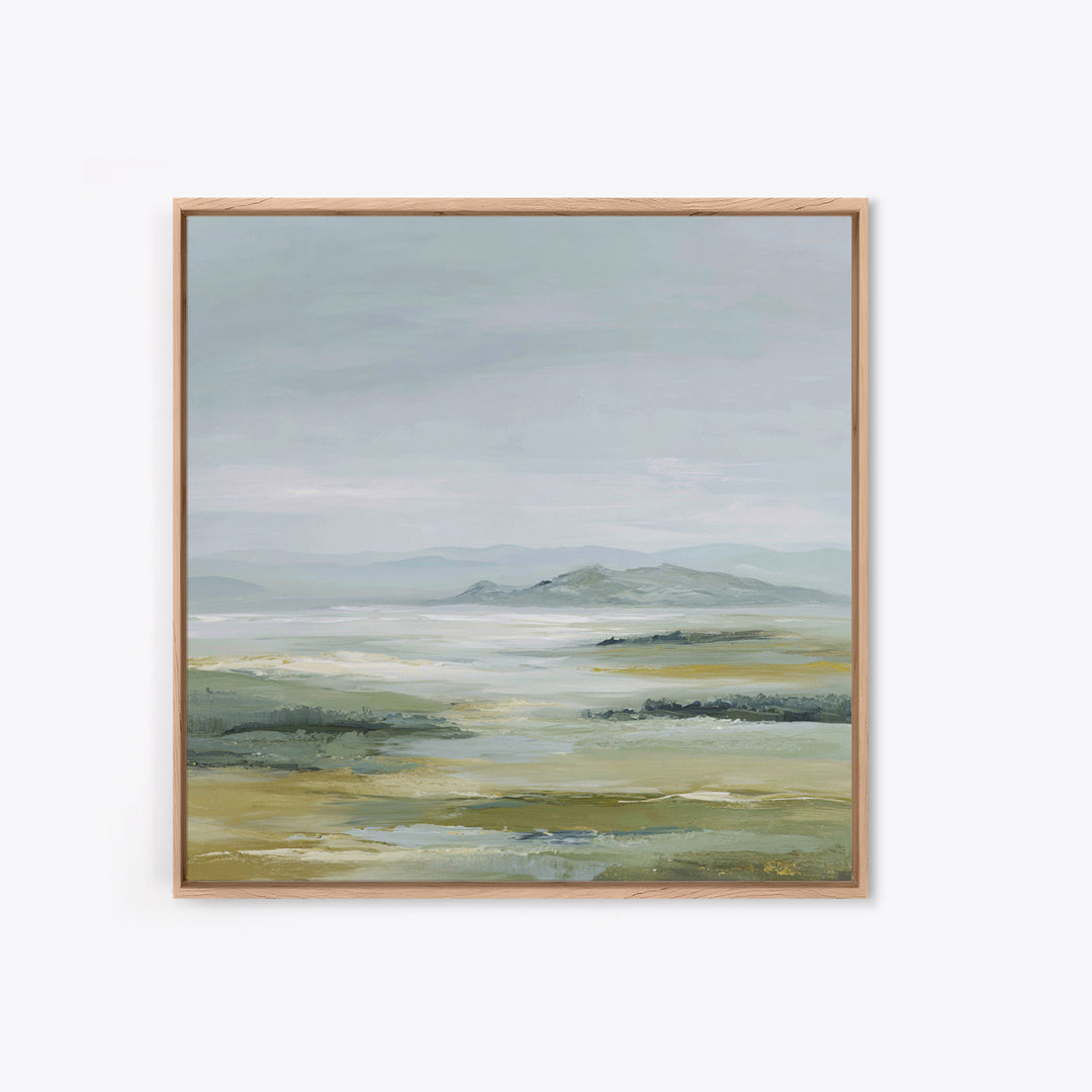 Calming Landscape with Open Sky and Gentle Canvas Print, Waiting Room Art, Dental Office Decor, Waiting Room Decor, Calm, WRA-1x1-1