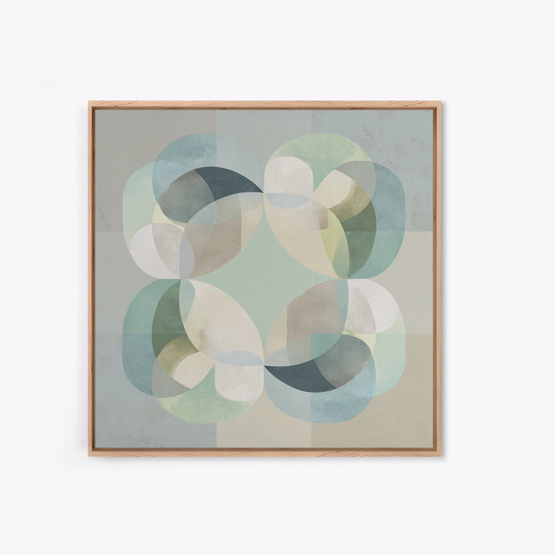 Minimal Geometric Composition Canvas Print, Waiting Room Art, Dental Art, Waiting Room Decor, Abstract Art, Calm, WRA-1x1-5