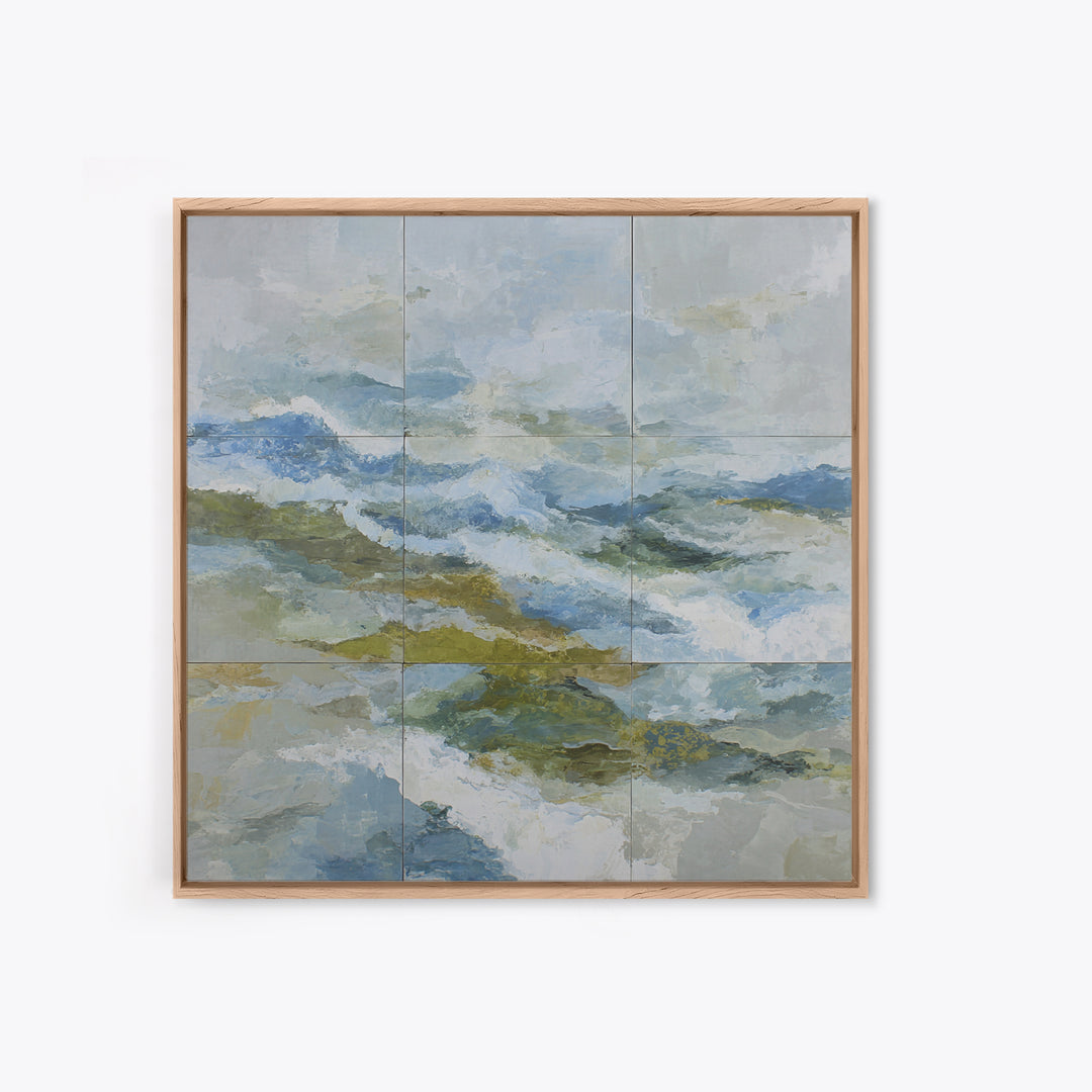 Large Cloudscape with Hopeful Light Framed Canvas Print, Waiting Room Art, Gallery Wall Art, Waiting Room Decor, Fine Art, Calm, WRA-1x1-64