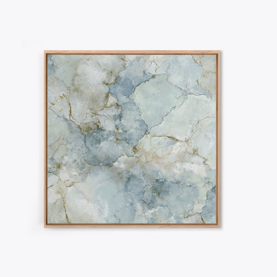 Light Marble Texture Abstract Framed Canvas Print, Waiting Room Art, Printable Wall Art, Waiting Room Decor, Abstract Art, Calm, WRA-1x1-96