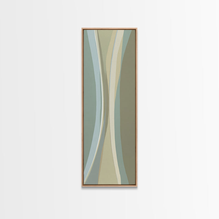 Minimal Geometric Composition Canvas Print, Waiting Room Art, Office Art, Waiting Room Decor, Abstract Art, Calm, Gallery Decor, WRA-1x3-41