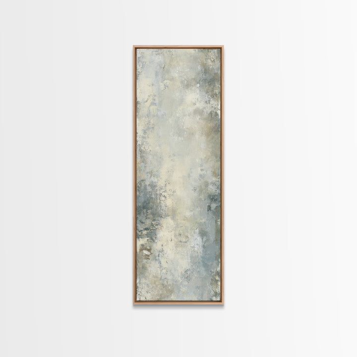 Light Marble Texture Abstract Framed Canvas Print, Waiting Room Art, Printable Art, Waiting Room Decor, Fine Art, Calm, WRA-1x3-84