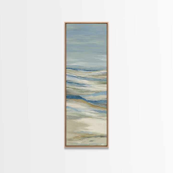 Calming Landscape with Open Sky and Gentle Canvas Print, Waiting Room Art, Art, Waiting Room Decor, Calm, Bauhaus Print, WRA-1x3-85