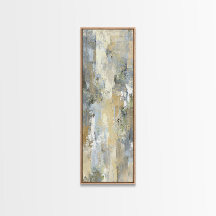 Warm Desert Sunrise Canvas Print, Waiting Room Art, Dental Art, Waiting Room Decor, Fine Art, Calm, Textured Painting, WRA-1x3-97