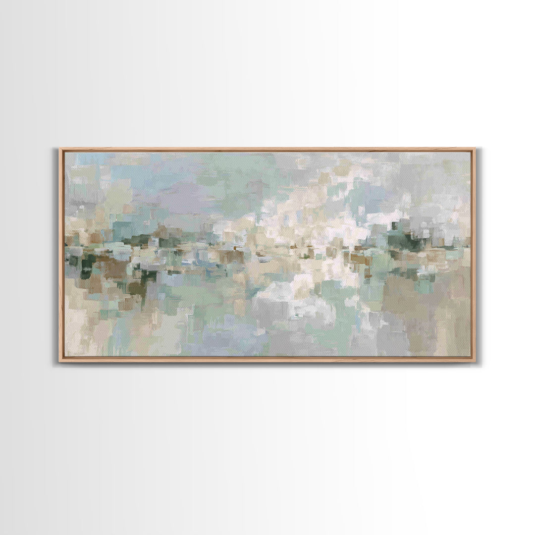 Modern Neutral Arch Abstraction Canvas Print, Waiting Room Art, Contemporary Art, Waiting Room Decor, Abstract Art, Calm, WRA-2x1-17