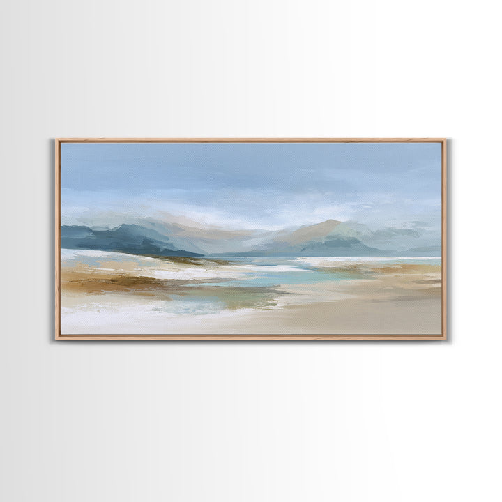 Modern Neutral Arch Abstraction Canvas Print, Waiting Room Art, Contemporary Art, Waiting Room Decor, Abstract Art, Calm, WRA-2x1-41