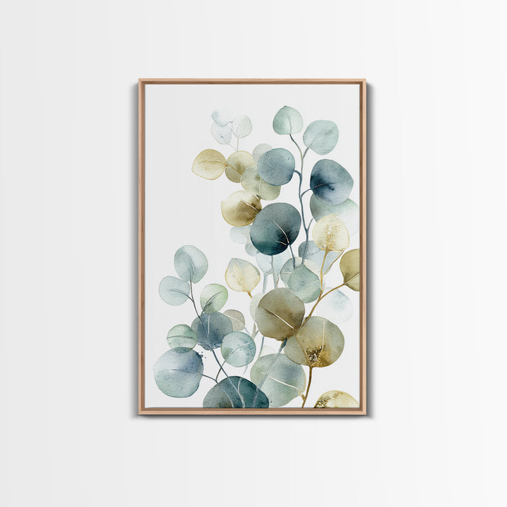 Neutral Botanical Branch Canvas Print, Waiting Room Art, Photography Print, Waiting Room Decor, Calm, Minimalist Decor, WRA-2x3-11