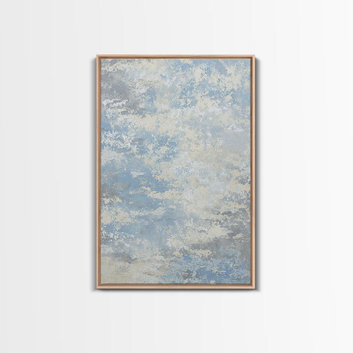 Soft Abstract Waves Canvas Print, Waiting Room Art, Office Decor, Waiting Room Decor, Abstract Art, Calm, Gallery Wall Art, WRA-2x3-82