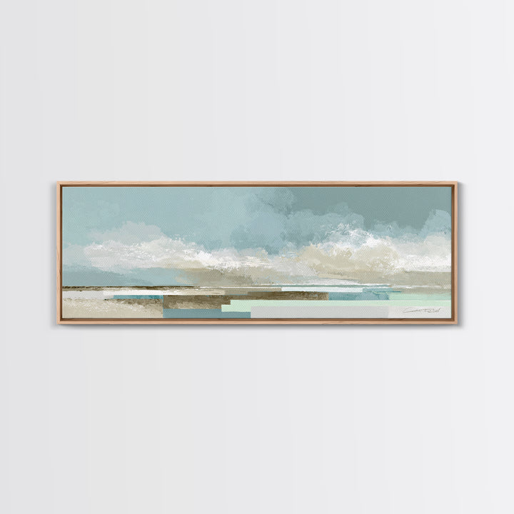 Minimal Geometric Composition Canvas Print, Waiting Room Art, Office Art, Waiting Room Decor, Abstract Art, Calm, Gallery Decor, WRA-3x1-21