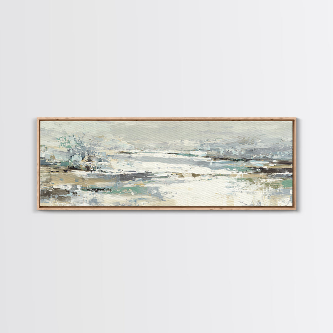 Modern Neutral Arch Abstraction Canvas Print, Waiting Room Art, Dental Wall Art, Waiting Room Decor, Abstract Art, Calm, WRA-3x1-61
