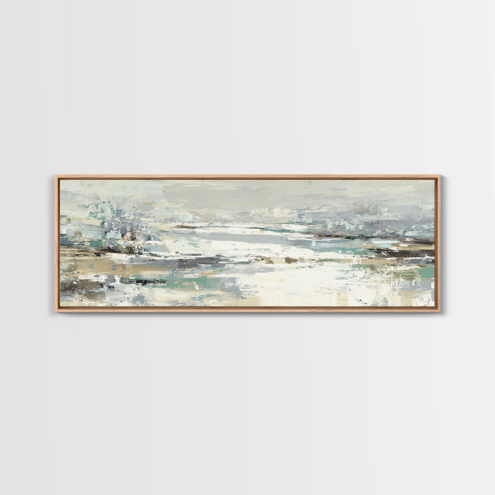 Modern Neutral Arch Abstraction Canvas Print, Waiting Room Art, Dental Wall Art, Waiting Room Decor, Abstract Art, Calm, WRA-3x1-61