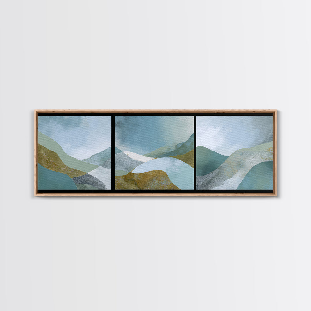 Modern Neutral Arch Abstraction Canvas Print, Waiting Room Art, Dental Wall Art, Waiting Room Decor, Abstract Art, Calm, WRA-3x1-85