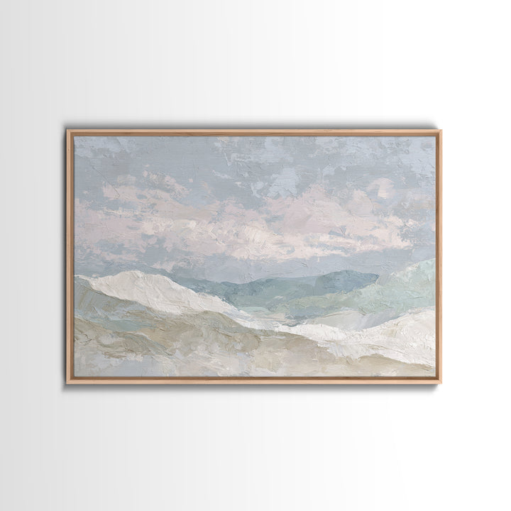 Light Marble Texture Abstract Canvas Print, Waiting Room Art, Office Wall Decor, Waiting Room Decor, Calm, Photography Print, WRA-3x2-52