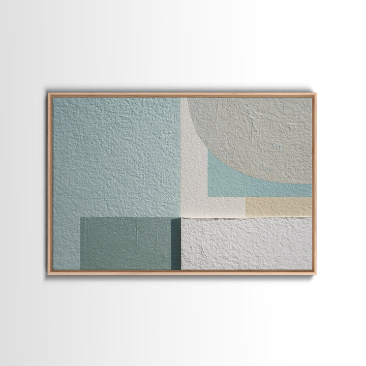 Minimal Geometric Composition Canvas Print, Waiting Room Art, Abstract, Waiting Room Decor, Abstract Art, Calm, Modern Decor, WRA-3x2-57