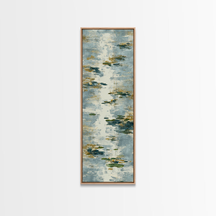 Water Ripple Circle Canvas Print, Zen Art, Beach Decor, Living Room Decor, Fine Art, Zen, Modern Decor, Fine Art Print, ZEN-1x3-73