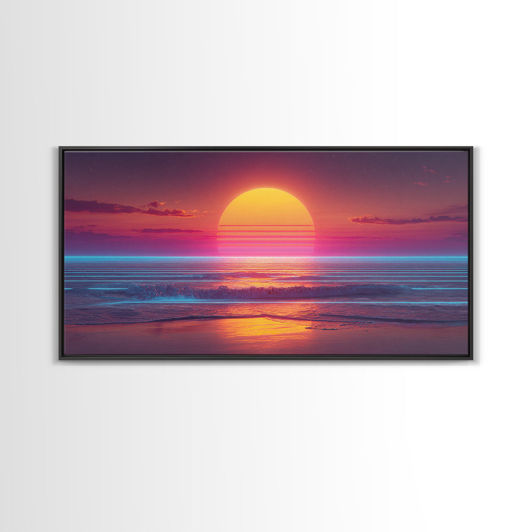 Elegant Lotus Flower Ripple In Water Soft Minimalist Painting Wall Art Framed Canvas Print For Bedroom Decor