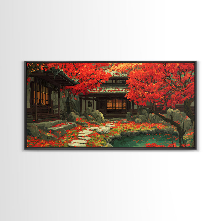 Peaceful Dock At Dusk Over Water Painting Wall Art Canvas Print For Bedroom Decor And Tranquil Living Room Wall Decoration