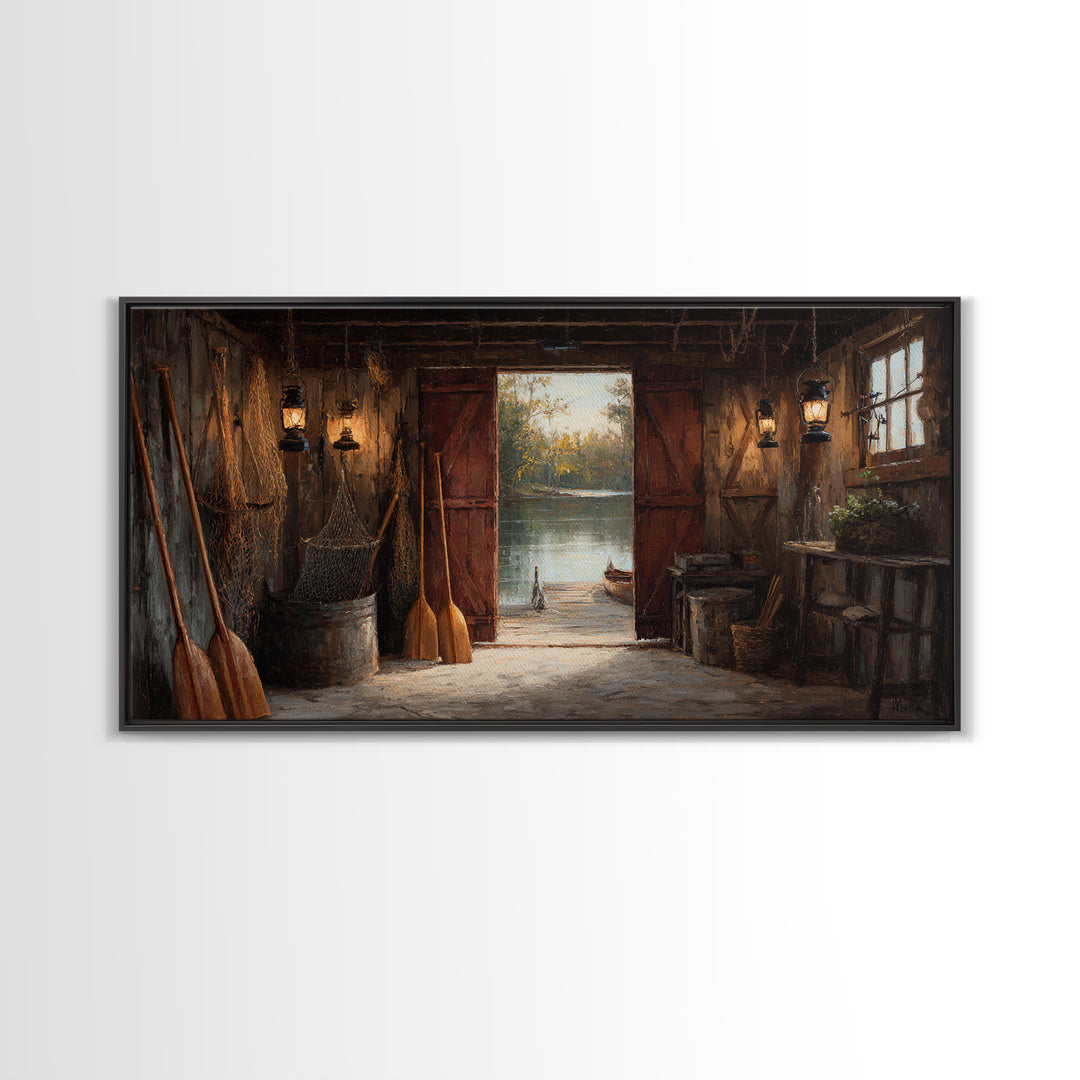 Vibrant Canyon Landscape Art Painting Wall Art Framed Canvas Print Modern Rustic Home Decor Southwest Style Living Room Bedroom Decoration