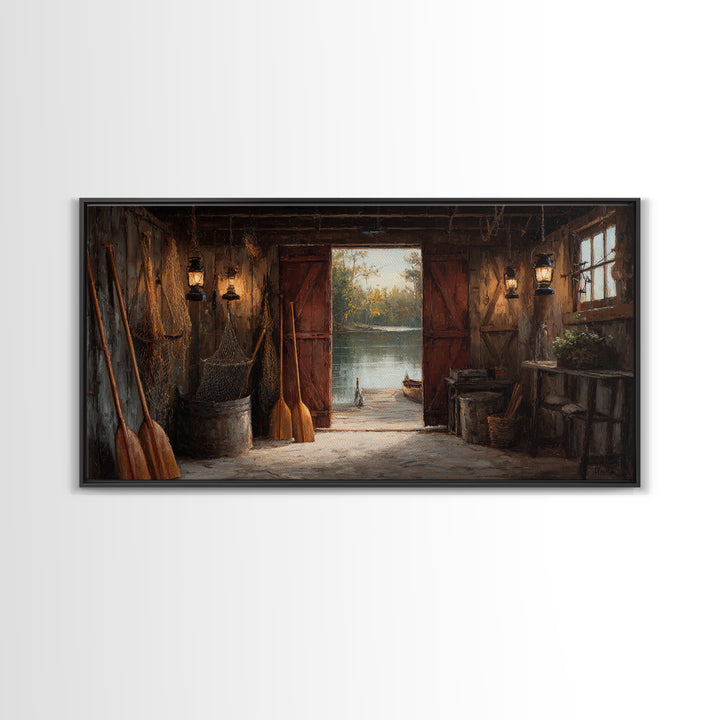 Vibrant Canyon Landscape Art Painting Wall Art Framed Canvas Print Modern Rustic Home Decor Southwest Style Living Room Bedroom Decoration