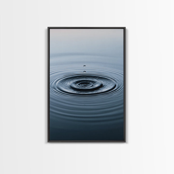 Radiant Spiritual Lotus Meditation Art Vibrant Glow Digital Painting Wall Art Framed Canvas Print For Yoga And Zen Home Decor