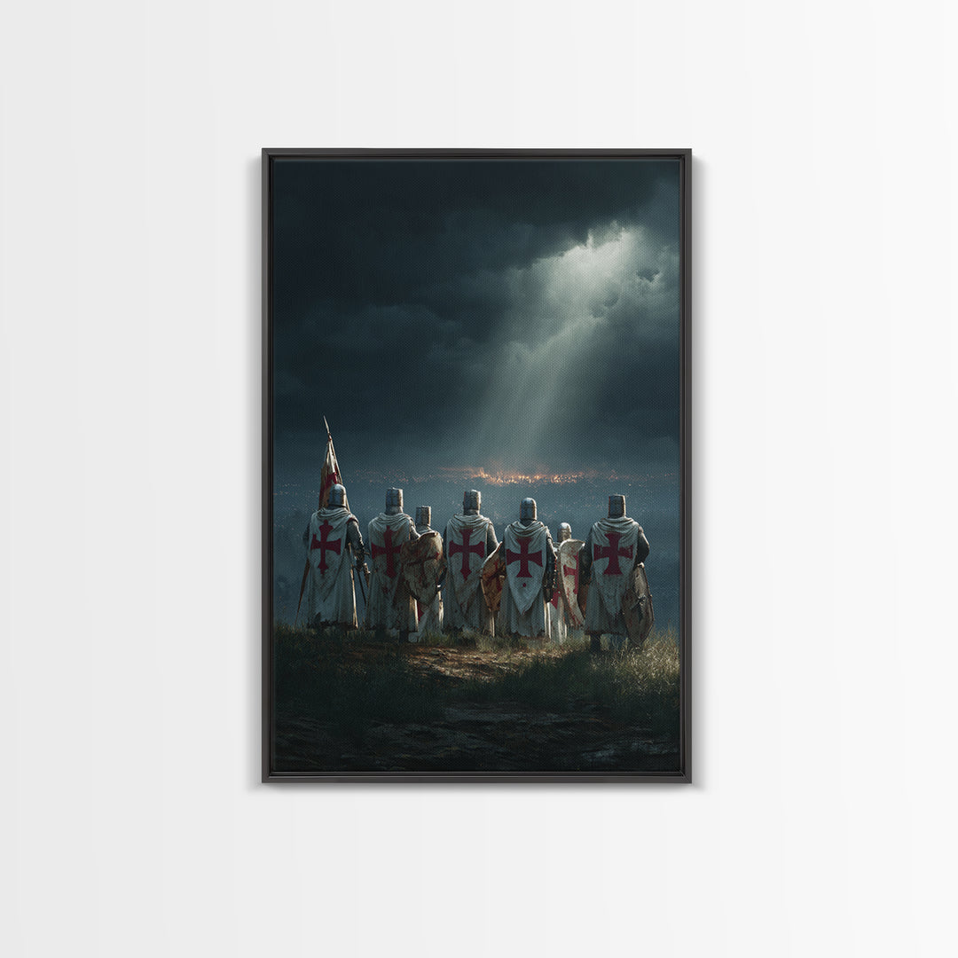 Realistic Polar Bear Urban Mural Wall Art Canvas Print For Contemporary Home And Eclectic Wall Decor
