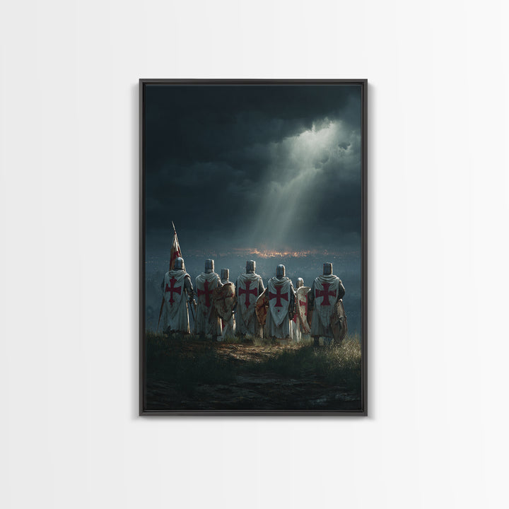 Realistic Polar Bear Urban Mural Wall Art Canvas Print For Contemporary Home And Eclectic Wall Decor