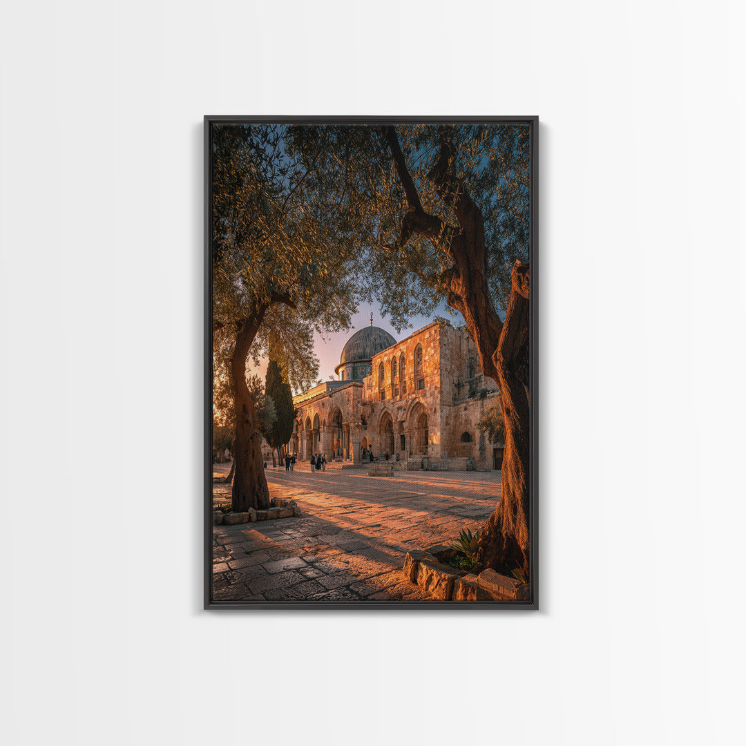 Vibrant Roaring Tiger Street Art Mural On Brick Wall Graffiti Canvas Print For Unique Home Decor And Bold Wall Art Statements