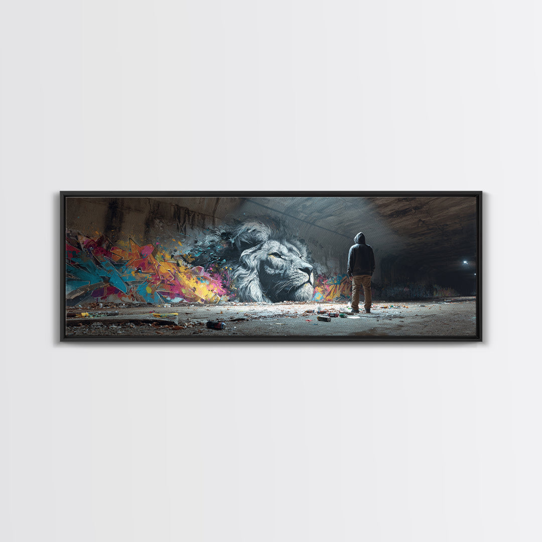 Biblical Moses Parting The Red Sea Epic Fantasy Wall Art Canvas Print Inspired By Legendary Story For Spiritual Home Decor And Office Art