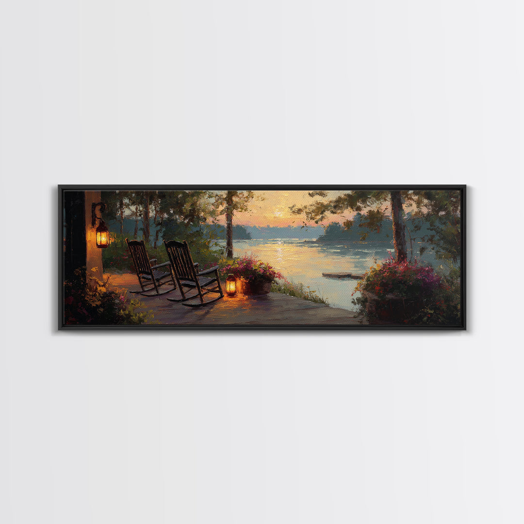 Still Life Painting Of Nautical Essentials With Rope, Hat And Oar On Weathered Dock Rustic Coastal Wall Art
