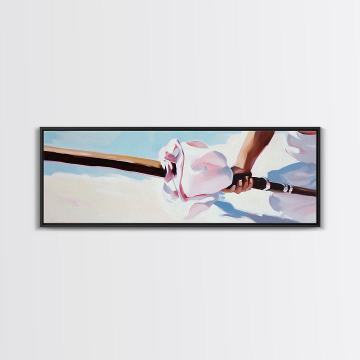 Coastal Serenity, Beach House Decor, Minimalist Ocean Art, Tranquil Seascape, Framed Canvas Print, Nautical Wall Art, Living Room Art