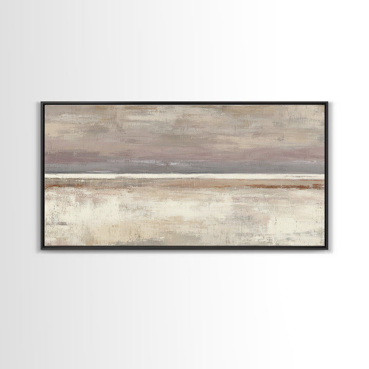 Minimal Two Figure Line Drawing Framed Canvas Print, Above Bed Art, Minimalist Decor, Bedroom Decor, Fine Art, Serenity, ABA-2x1-28