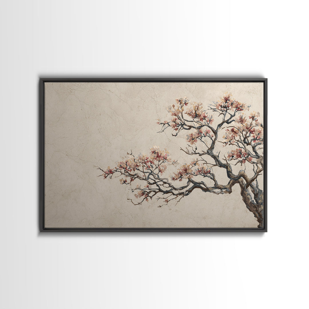 Japandi Ink Shapes Canvas Print, Above Bed Art, Original Art, Bedroom Decor, Abstract Art, Serenity, Sage Green Wall Art, ABA-3x2-22