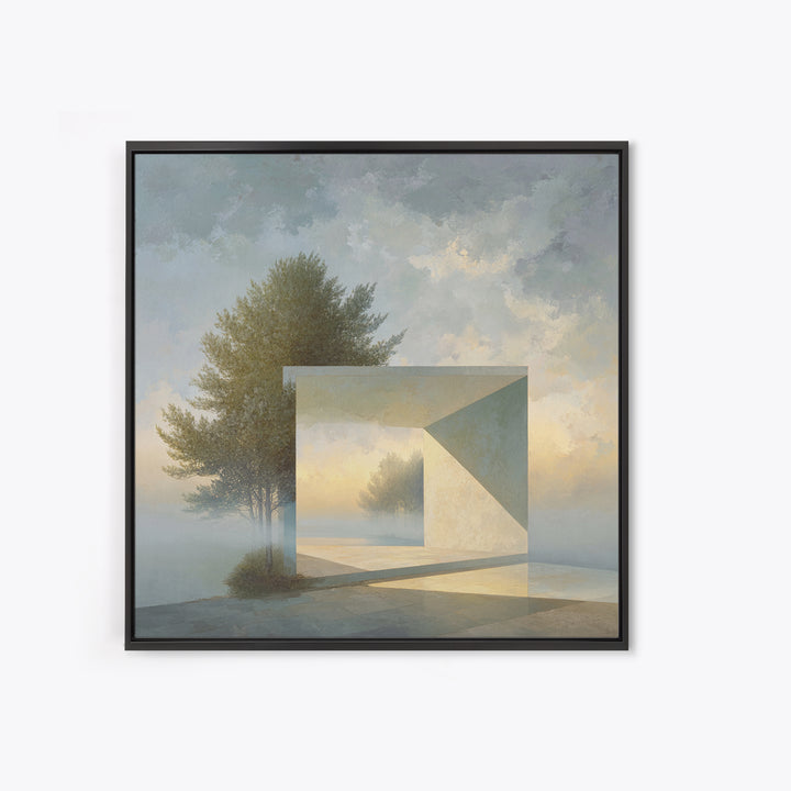 Surreal Dream Landscape Canvas Print, Art, Resin Art, Living Room Decor, Fine Art, Luxury Decor, Textured Painting, ART-1x1-59