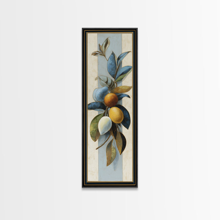 Bold Pop Fruit Composition Canvas Print, Art, Gallery Decor, Living Room Decor, Fine Art, Contemporary Art, Wall Art, ART-1x3-28