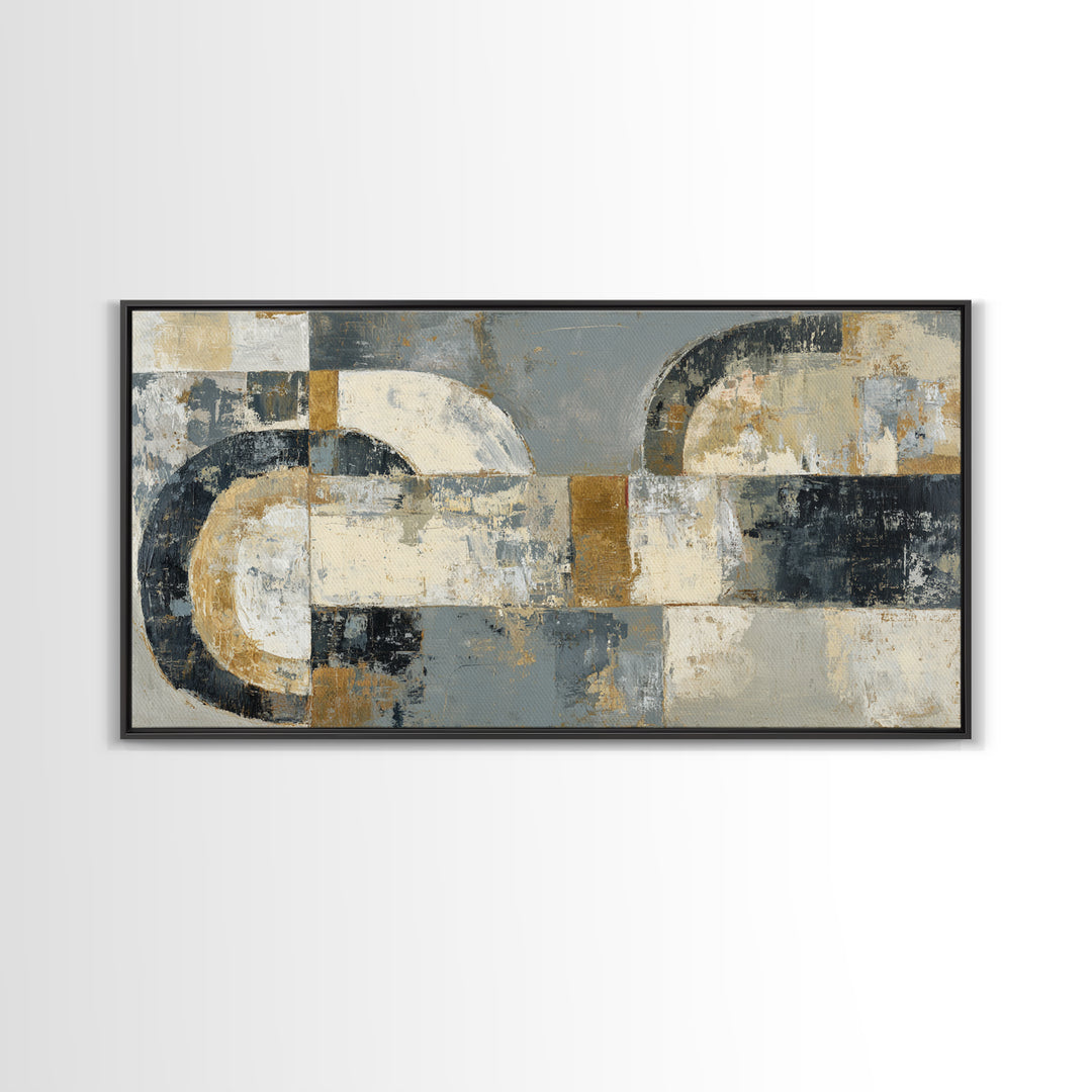 Textured Neutral Abstraction Canvas Print, Art, Textured Painting, Living Room Decor, Abstract Art, Digital Wall Art, ART-2x1-57