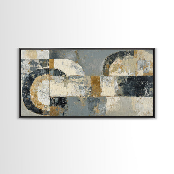Textured Neutral Abstraction Canvas Print, Art, Textured Painting, Living Room Decor, Abstract Art, Digital Wall Art, ART-2x1-57