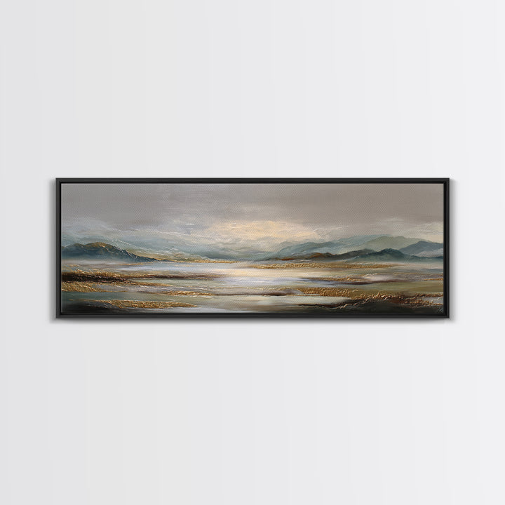 Surreal Dream Landscape Canvas Print, Art, Wall Art Prints, Living Room Decor, Fine Art, Ai Art, Textured Wall Art, ART-3x1-75