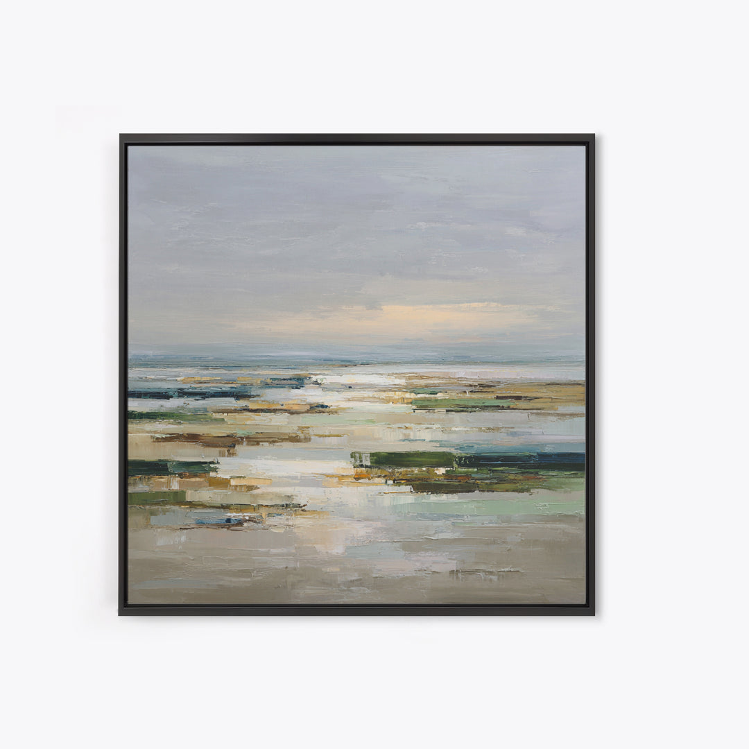 Oversized Abstract Landscape Canvas Print, Above Sofa Art, Modern Art, Living Room Decor, Fine Art, Statement, Art Print, ASA-1x1-25