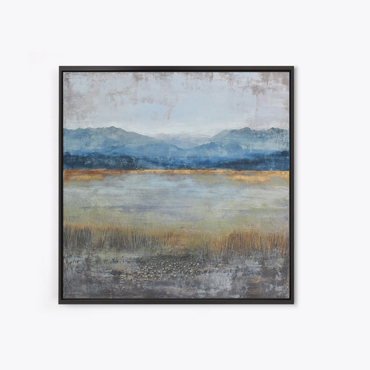 Oversized Abstract Landscape Canvas Print, Above Sofa Art, Modern Art, Living Room Decor, Fine Art, Statement, Art Print, ASA-1x1-49