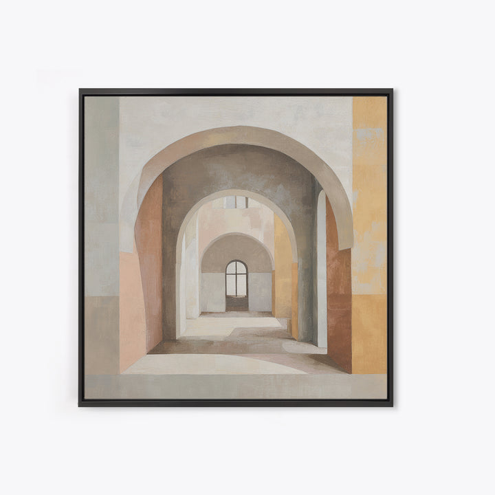 Architectural Arch Study Canvas Print, Above Sofa Art, Fine Art Print, Living Room Decor, Fine Art, Statement, ASA-1x1-81