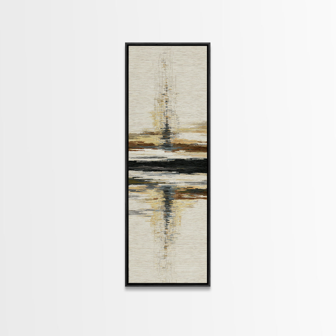 Sunlit Rolling Hills Framed Canvas Print, Above Sofa Art, Coastal Decor, Living Room Decor, Fine Art, Statement, Luxury Decor, ASA-1x3-29