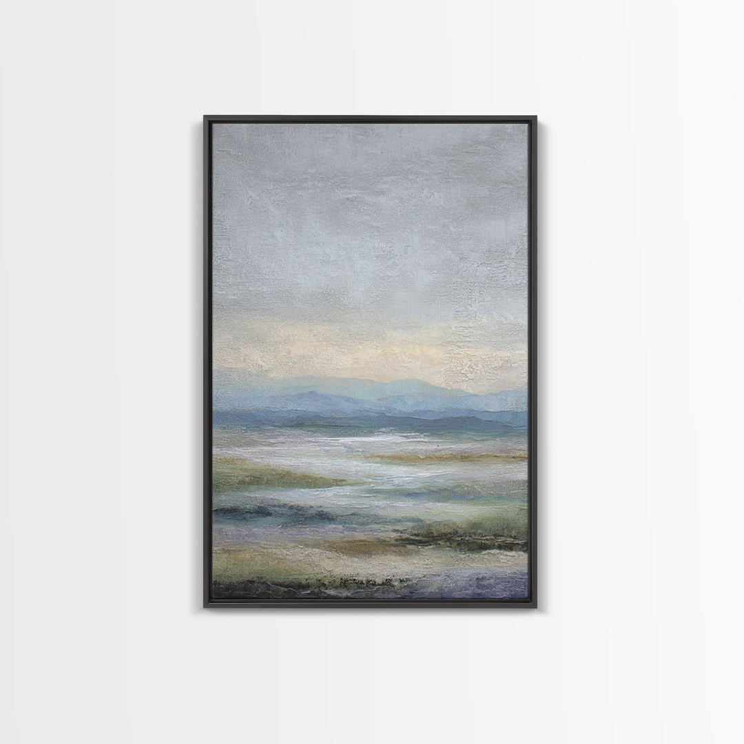 Abstract River Bends Canvas Print, Above Sofa Art, Japandi Wall Art, Living Room Decor, Fine Art, Statement, Boho Decor, ASA-2x3-31