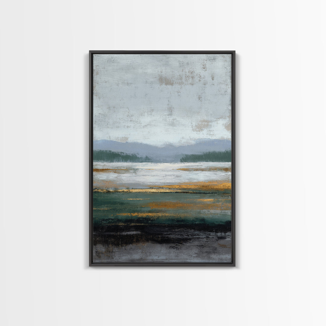 Oversized Abstract Landscape Canvas Print, Above Sofa Art, Art Print, Living Room Decor, Fine Art, Statement, Textured Wall Art, ASA-2x3-9